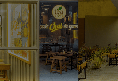 Collage of Tea Post Cafe