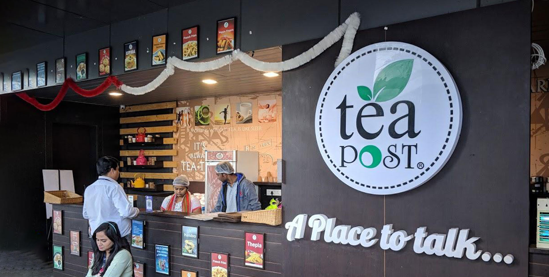 A place to talk Tea Post